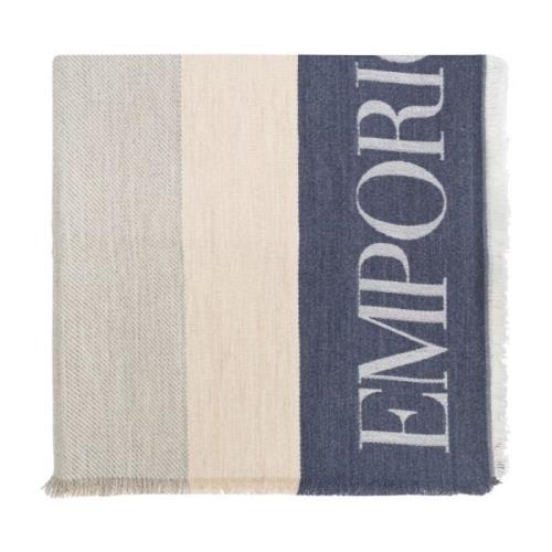 Emporio Armani Halsduk med logotyp Multicolor, Dam