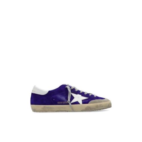 Golden Goose Sneakers Super-Star Penstar Classic Med Lis Blue, Herr