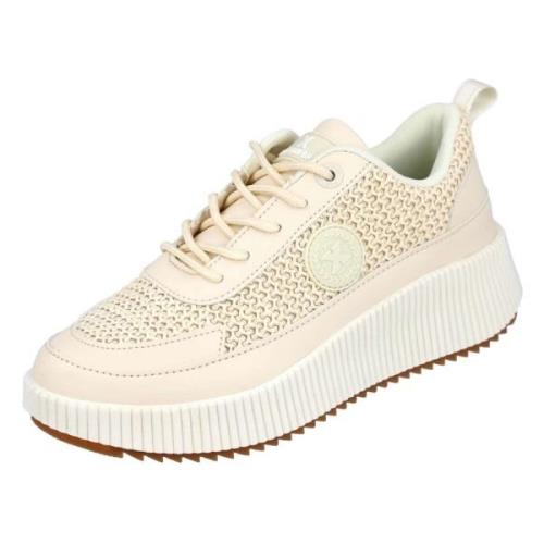 Xti Sneakers Beige, Dam