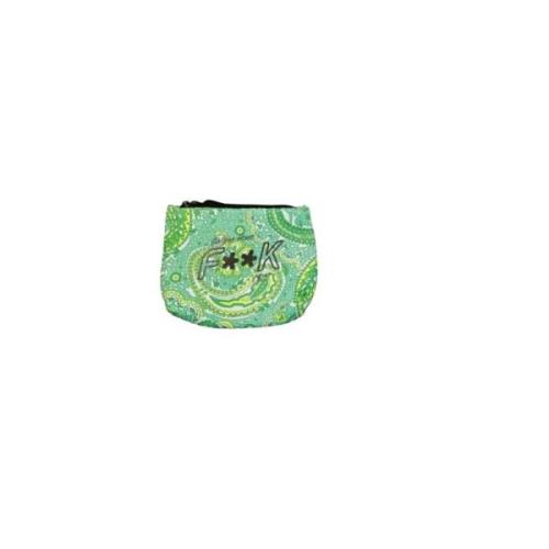 F**k Unisex Stilfull Syntetisk Pochette Fk24-A035 Green, Dam