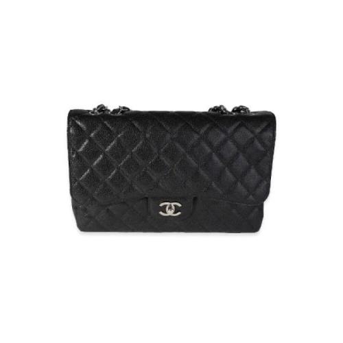 Chanel Vintage Pre-owned Laeder chanel-vskor Black, Dam