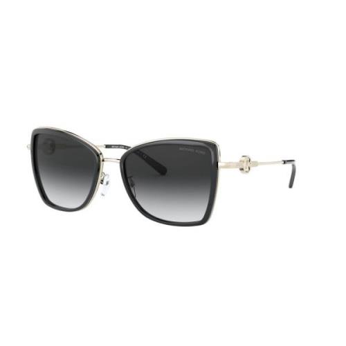 Michael Kors Corsica 1067B Solglasögon i Guld-Svart Black, Dam