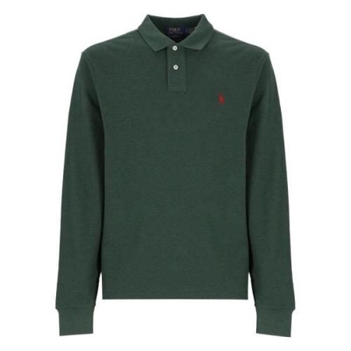 Ralph Lauren Grön Polo Tröja med Ikonisk Pony Green, Herr