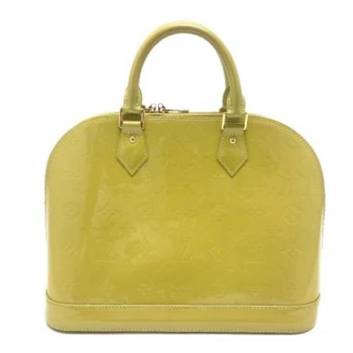 Louis Vuitton Vintage Pre-owned Tyg louis-vuitton-vskor Yellow, Dam