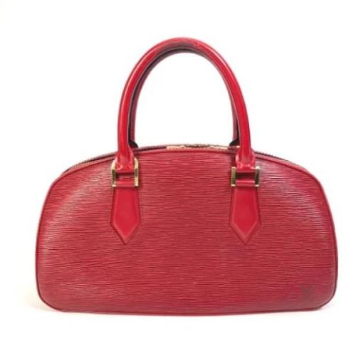 Louis Vuitton Vintage Pre-owned Tyg louis-vuitton-vskor Red, Dam