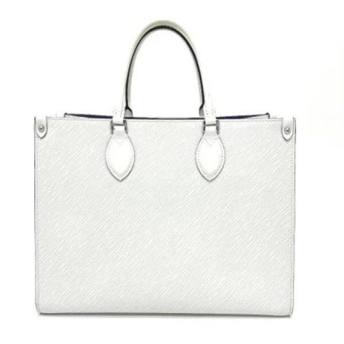 Louis Vuitton Vintage Pre-owned Laeder louis-vuitton-vskor White, Dam