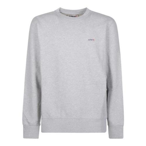 Autry Avslappnad Sweatshirt för Dagligt Komfort Gray, Herr