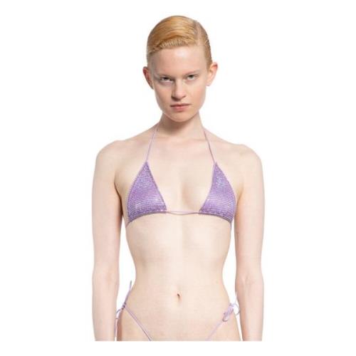 Santa Brands Lila Orchid Bikini med Rhinestones Purple, Dam