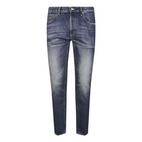 Dondup Brighton Tvättade Jeans Blue, Herr