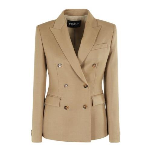 Dondup Snygg Blazer för Män Beige, Dam