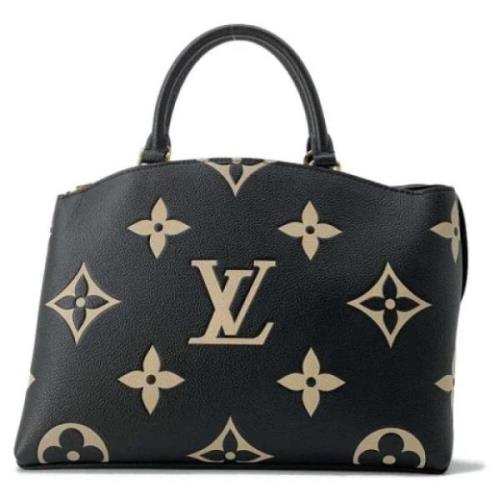 Louis Vuitton Vintage Pre-owned Tyg louis-vuitton-vskor Black, Dam