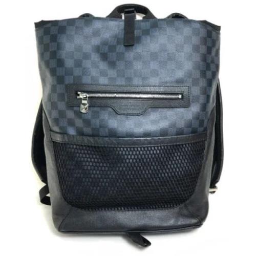 Louis Vuitton Vintage Pre-owned Tyg louis-vuitton-vskor Blue, Dam