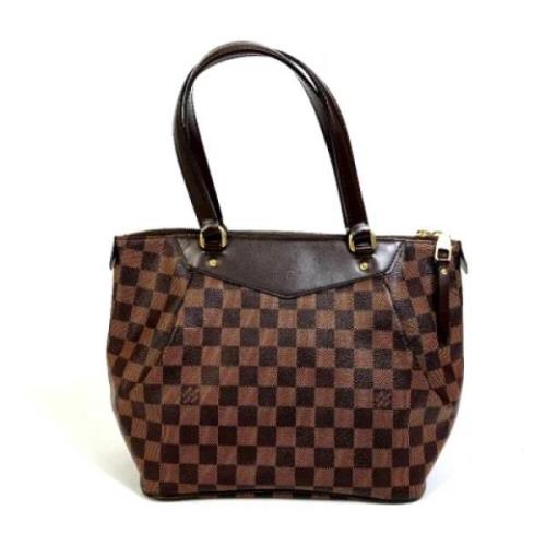 Louis Vuitton Vintage Pre-owned Canvas louis-vuitton-vskor Brown, Dam