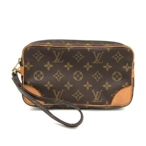 Louis Vuitton Vintage Pre-owned Canvas louis-vuitton-vskor Brown, Dam