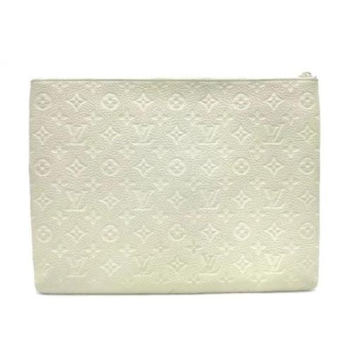 Louis Vuitton Vintage Pre-owned Laeder louis-vuitton-vskor White, Dam