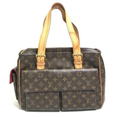 Louis Vuitton Vintage Pre-owned Canvas louis-vuitton-vskor Brown, Dam