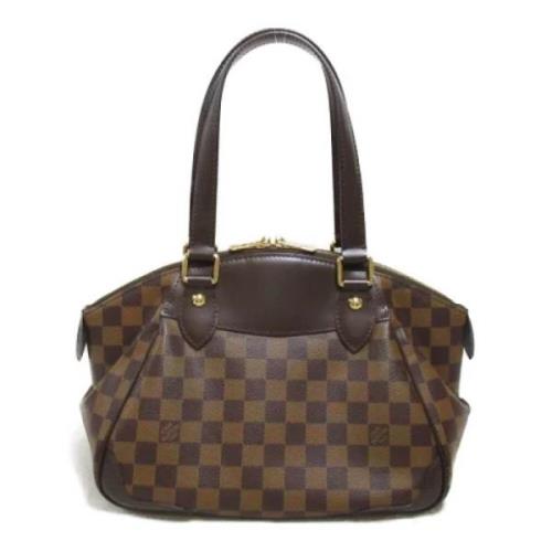 Louis Vuitton Vintage Pre-owned Canvas louis-vuitton-vskor Brown, Dam