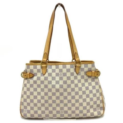 Louis Vuitton Vintage Pre-owned Canvas louis-vuitton-vskor White, Dam