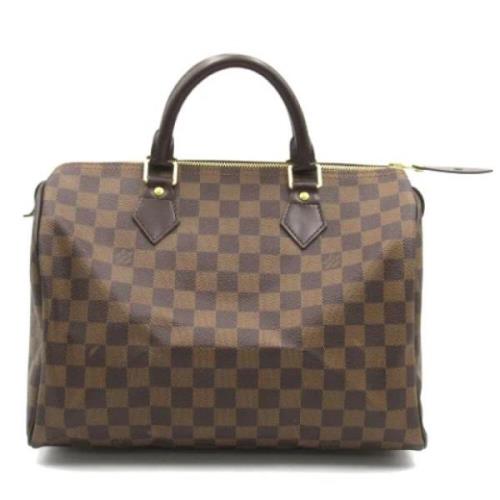 Louis Vuitton Vintage Pre-owned Canvas louis-vuitton-vskor Brown, Dam