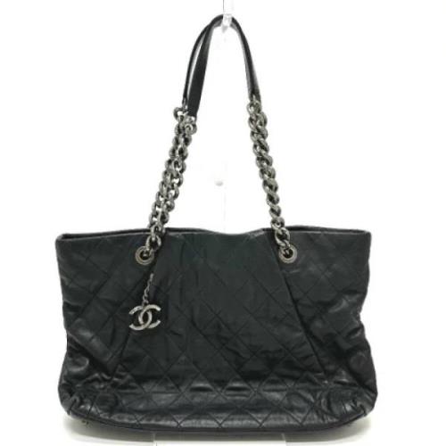 Chanel Vintage Pre-owned Laeder chanel-vskor Black, Dam