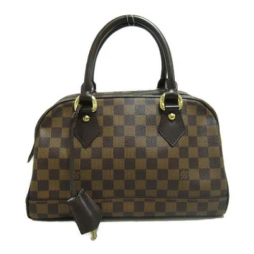 Louis Vuitton Vintage Pre-owned Tyg louis-vuitton-vskor Brown, Dam