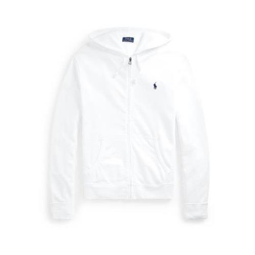 Ralph Lauren Huvtröja French Terry Vit White, Herr