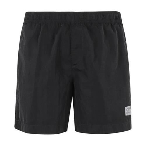 C.p. Company Korta Eco-Chrome Badshorts Blue, Herr