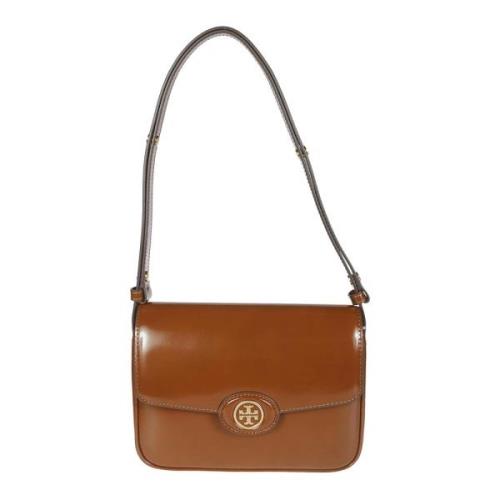 Tory Burch Konvertibel Axelväska Brown, Dam