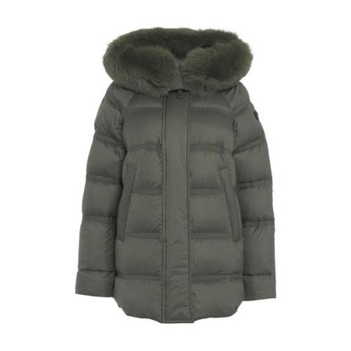 Peuterey Grön Jacka Aw24 Dammode Green, Dam