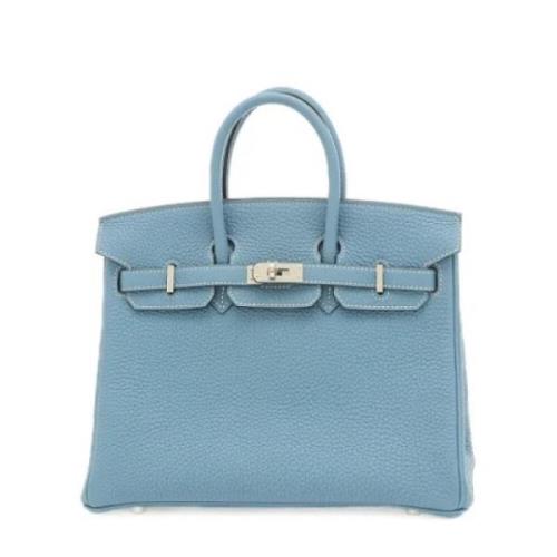 Hermès Vintage Pre-owned Laeder handvskor Blue, Dam