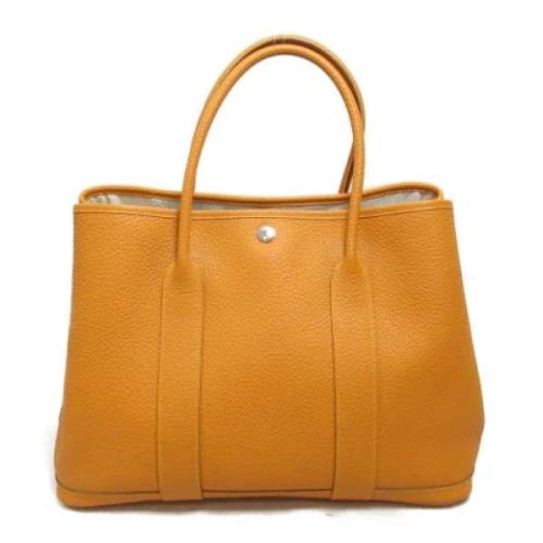 Hermès Vintage Pre-owned Laeder handvskor Orange, Dam