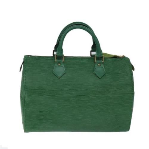 Louis Vuitton Vintage Pre-owned Laeder handvskor Green, Dam