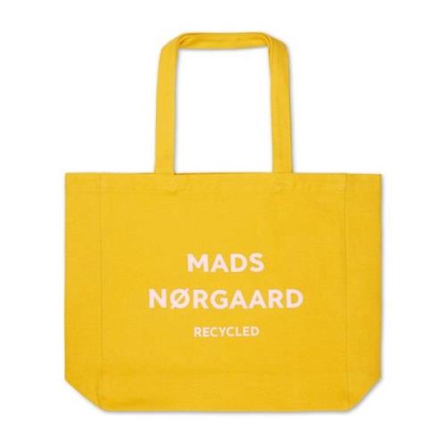 Mads Nørgaard Boutique Athene Lemon Shopper Väska Yellow, Dam