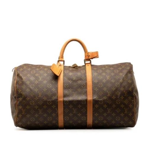 Louis Vuitton Vintage Pre-owned Canvas louis-vuitton-vskor Brown, Dam