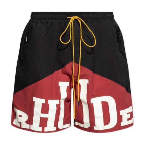 Rhude Logo shorts Multicolor, Herr