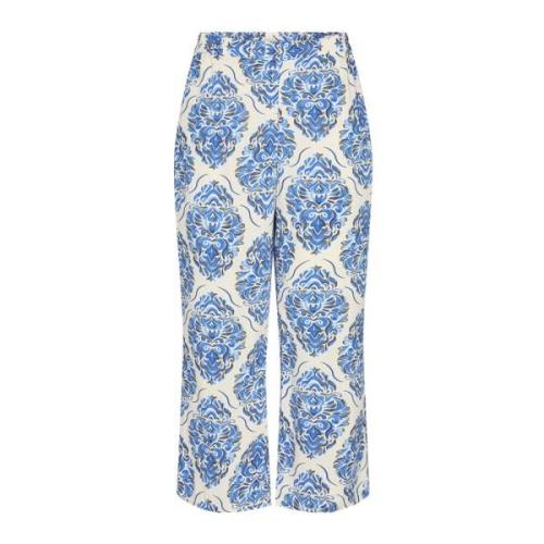 Soyaconcept Straight Trousers Blue, Dam