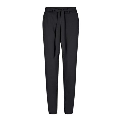 Soyaconcept Slim-fit Trousers Black, Dam