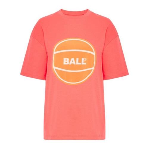 Ball Sporty Circle Tee Blus Rose Pink, Dam