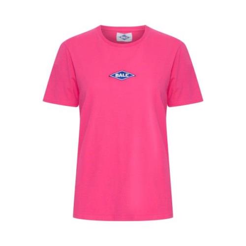 Ball Rimini Nash Tee Bluser Bright Pink Pink, Dam