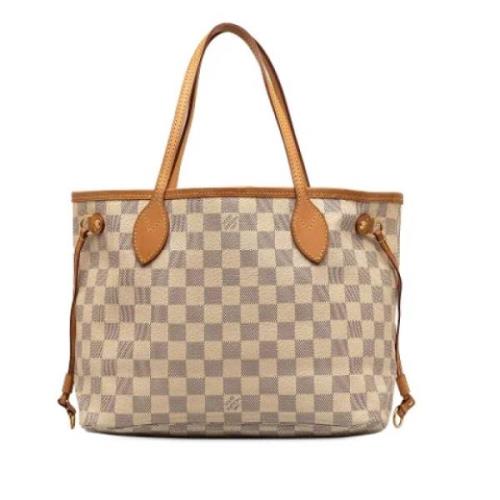 Louis Vuitton Vintage Pre-owned Canvas louis-vuitton-vskor White, Dam