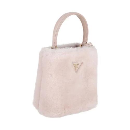 Prada Vintage Pre-owned Laeder handvskor Pink, Dam