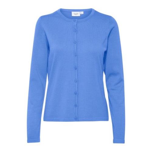 Saint Tropez Cardigans Blue, Dam