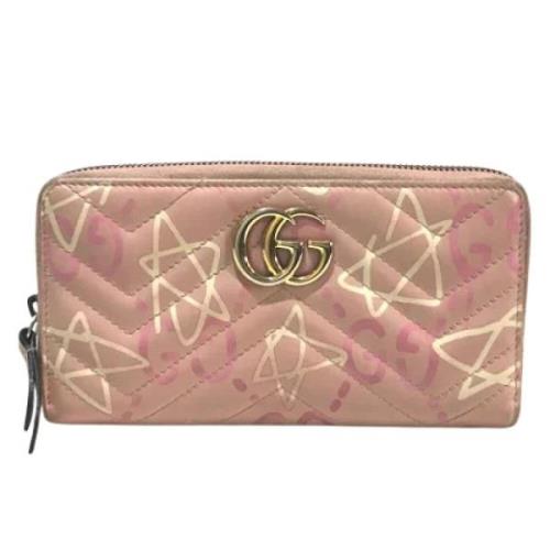 Gucci Vintage Pre-owned Laeder plnbcker Pink, Dam