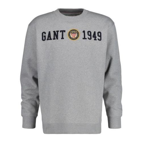 Gant Stiligt Stickat Sortiment Gray, Herr