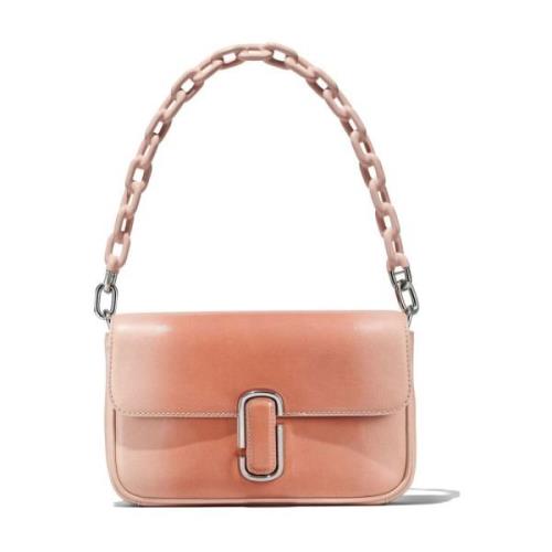 Marc Jacobs Shadow Patent Leather Shoulder Bag Pink, Dam