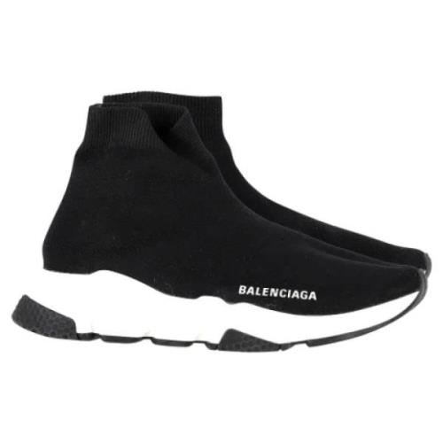 Balenciaga Vintage Pre-owned Polyester sneakers Black, Dam