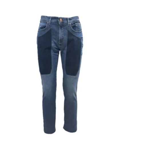 Jeckerson Slim Alcantara Toppficka Jeans Blue, Herr