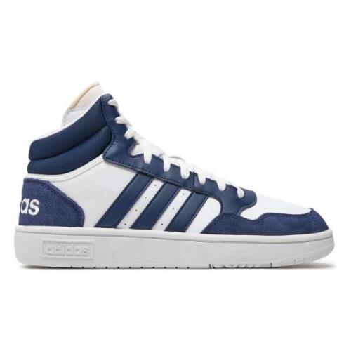 Adidas Hoops 3.0 Mid Sneakers Blue, Herr