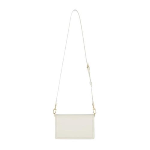 Chiara Ferragni Collection Vit Tyg Crossbody Väska White, Dam