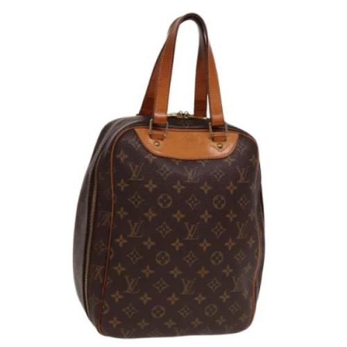 Louis Vuitton Vintage Pre-owned Canvas handvskor Brown, Dam